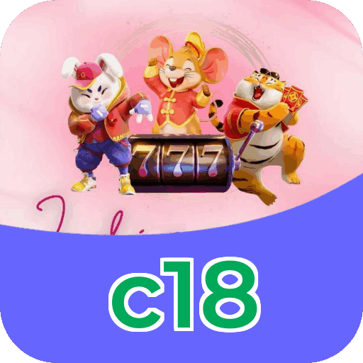 Interface do aplicativo c18 mostrando jogos disponíveis no iOS e Android